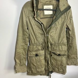 Abercrombie and Fitch Trench Army  Coat